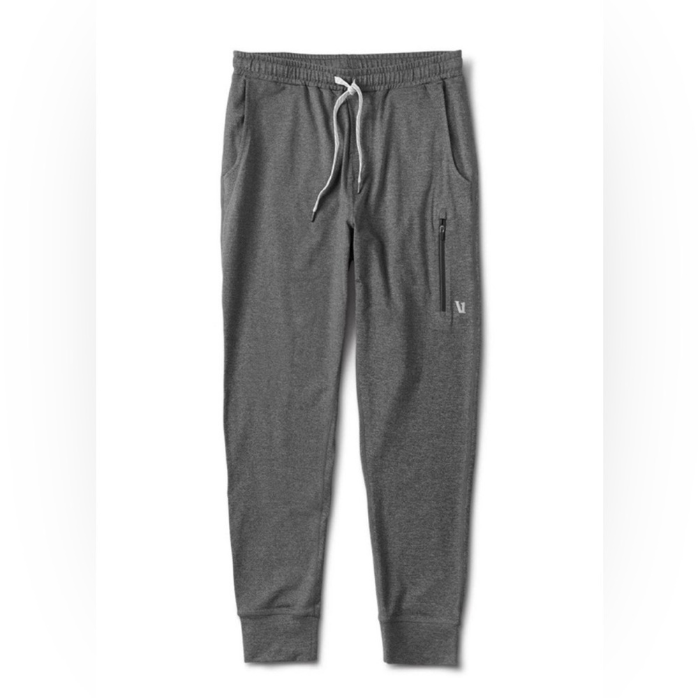 Vuori Charcoal Sunday Performance Joggers with Drawstring Small